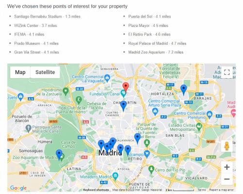 Apartamento completo distancia 350m Chamartin aparthotelmadridea