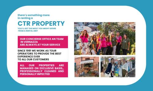 a flyer for a charity event at Casa Pina Quiet Apartment in Vernazza