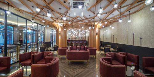 Гостиная зона в Aydinbey Queen's Palace & Spa - Ultra All Inclusive