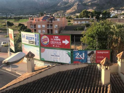 a view from the roof of a building at Piso turístico hasta 3 dormitorios "La Gimena" in Orihuela