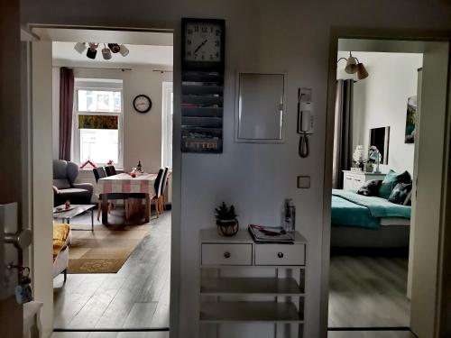 Posezení v ubytování MARTHA APARTMENTS - Ideal für Familien und Langzeitaufenthalte