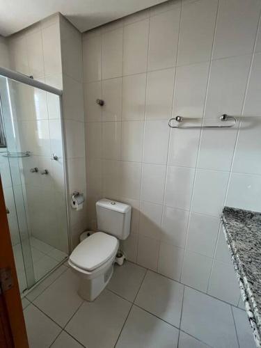 Bilik mandi di Apartamento em Tramandai/RS