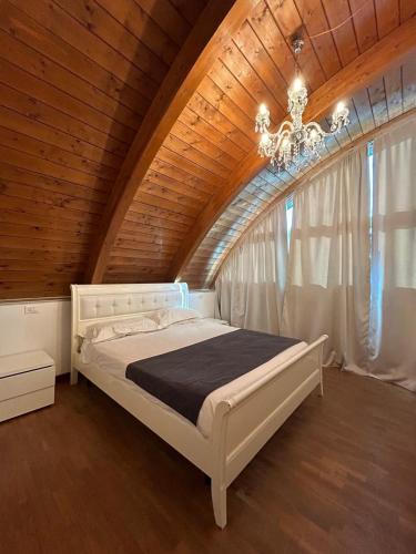 Hotel Noventaにあるベッド