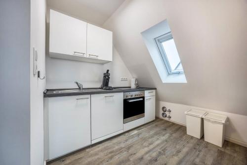 Dapur atau dapur kecil di Appartment Malerviertel