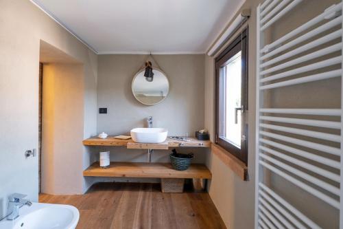 Ένα μπάνιο στο Chalet l'ozio creativo
