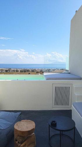 Balcon ou terrasse dans l'établissement Maeva Suites Santorini