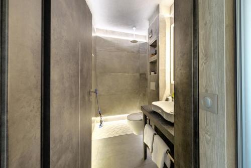 Phòng tắm tại Barocco Wave Hotel