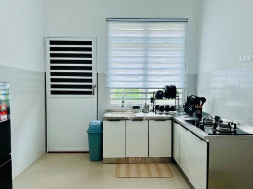 Η κουζίνα ή μικρή κουζίνα στο Cozy Scandi home @ Balok!