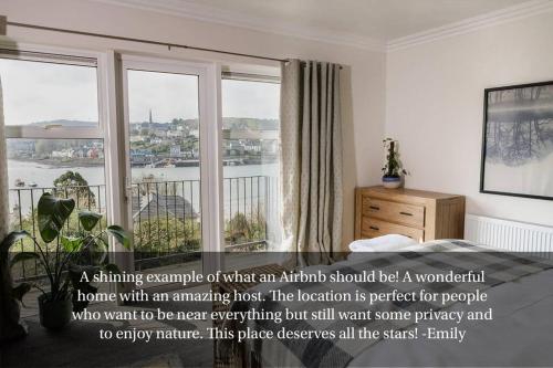 a blinding example of what an apartment should be a wonderful home with an amazing host at Luxury Waterfront House in Cobh