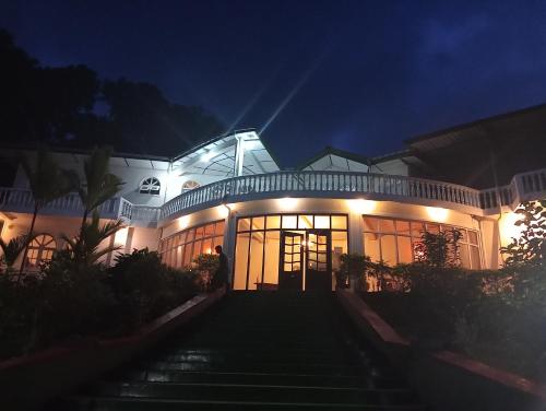 Bygningen som hotellet ligger i