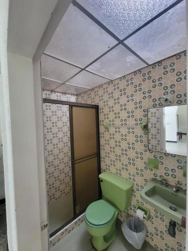 Phòng tắm tại Finca Margaritas