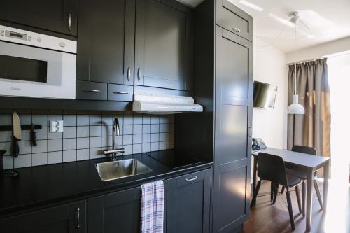 Η κουζίνα ή μικρή κουζίνα στο Best Western Plus Hotell Nordic Lund