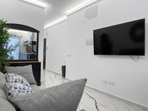 Μια τηλεόραση ή/και κέντρο ψυχαγωγίας στο Apartamento en la Gran Manzana