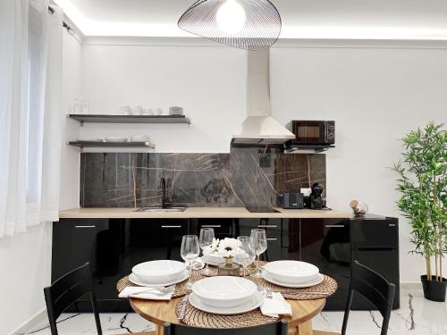 Η κουζίνα ή μικρή κουζίνα στο Apartamento en la Gran Manzana