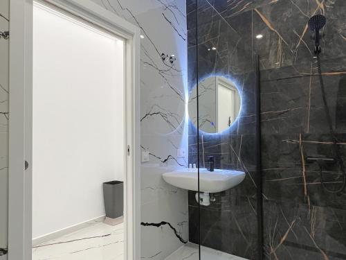 Ένα μπάνιο στο Apartamento en la Gran Manzana