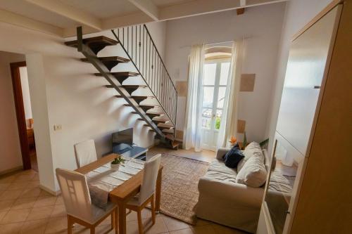 Ruang duduk di Anacreonte Ortigia Apartment