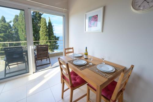 Balkón nebo terasa v ubytování Pangolas Apartments Paxos