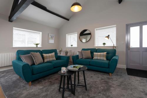 Posezení v ubytování The Sorting Office - Spacious Modern Home with parking in Central Ambleside