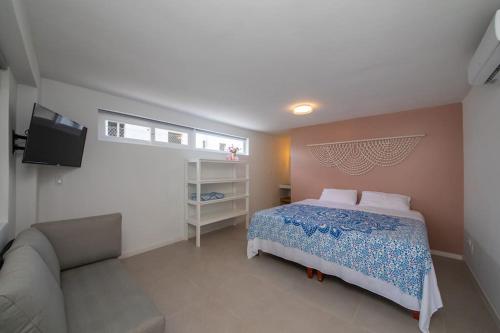 Postel nebo postele na pokoji v ubytování Curaçaodreamvilla
