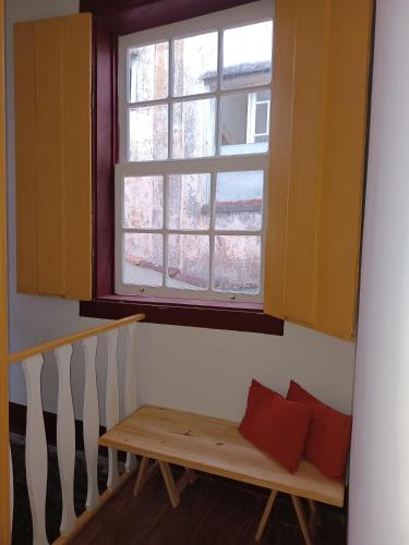 Χώρος καθιστικού στο É Hostel