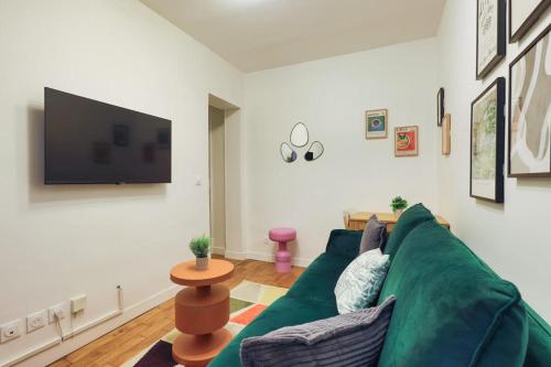 Élégant appartement 1 chambre pour 4 personnes au cœur de Paris, à Bastille
