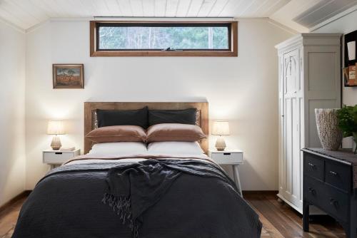 Krevet ili kreveti u jedinici u objektu Makers Cottages