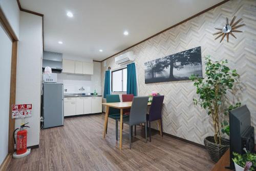 Köök või kööginurk majutusasutuses North Tengachaya Hotel Apartment