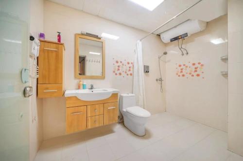 Ein Badezimmer in der Unterkunft Harbin Hash International Youth Hostel Harbin West Station