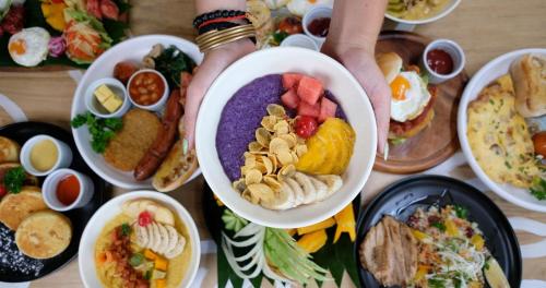 ホステルの敷地内または近くでの食事または食べ物