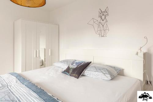 Cama o camas de una habitación en Brlog