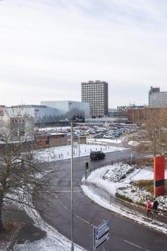 Jade Apartments Basildon semasa musim sejuk