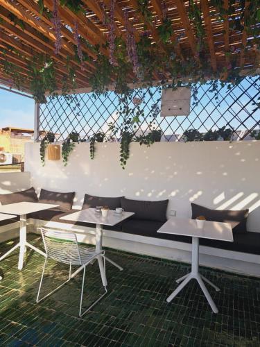 Balkón nebo terasa v ubytování Riad Aïcha Kitchen