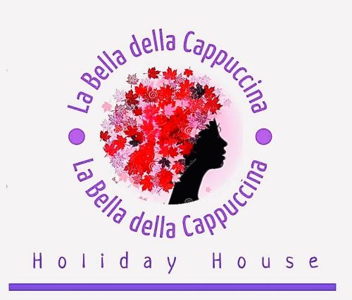 a logo for the helloelli pavilion holiday house at "La Bella della Cappuccina" Casa con Parcheggio Interno Gratuito in Domodossola