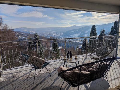 Apartament widokowy z tarasem Bukowa Wisła