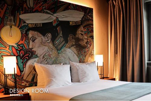 Ένα ή περισσότερα κρεβάτια σε δωμάτιο στο Rooms25
