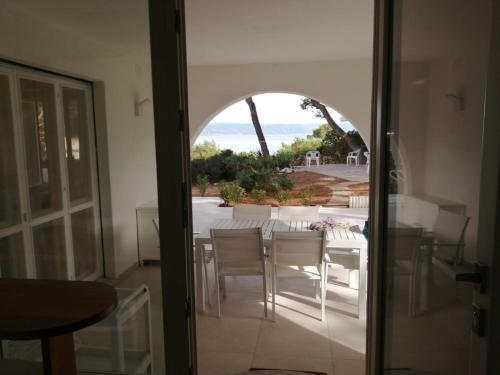 Μπαλκόνι ή βεράντα στο Seaview Villa Lazzaretto