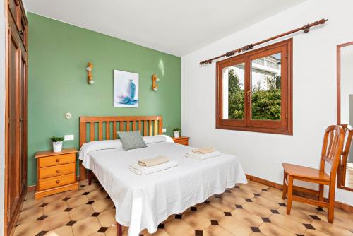 Postel nebo postele na pokoji v ubytování Villa Castellet