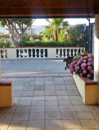Μπαλκόνι ή βεράντα στο B&B Baia dello Stretto