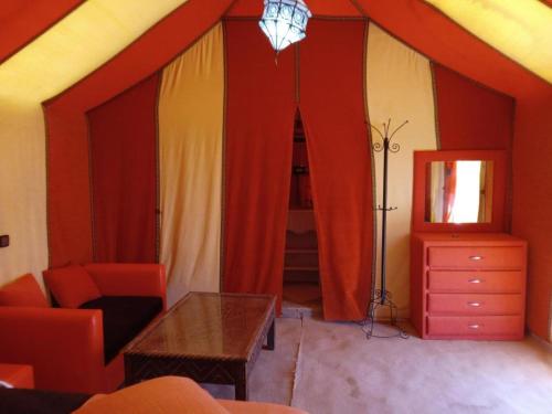 Posezení v ubytování Diament Luxury Camp
