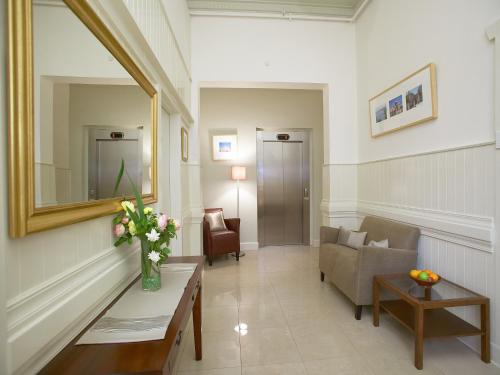 Zona de estar de Hotel Sophia
