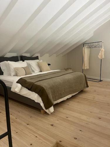 Ένα ή περισσότερα κρεβάτια σε δωμάτιο στο Casa Olarias