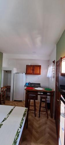 Dapur atau dapur kecil di Casa Strela Jericoacoara