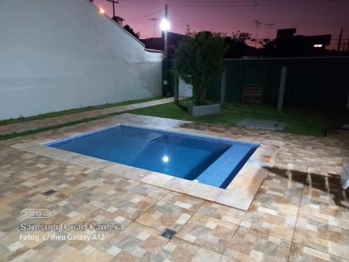Der Swimmingpool an oder in der Nähe von Chacara da Familia