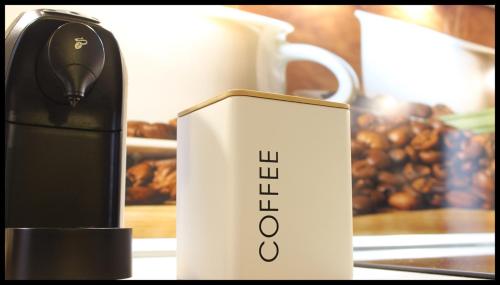 Apartment Tirolにあるコーヒーまたはお茶