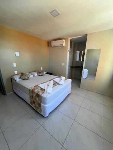 Iracema Mar Hotelにあるベッド