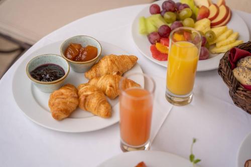 Opcije za doručak na raspolaganju gostima u objektu Mamaison Hotel Andrassy Budapest
