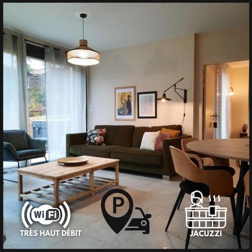 La régate avec jaccuzi à 50 m du centre historique