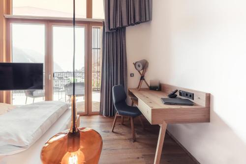 TV a/nebo společenská místnost v ubytování Hotel Nesslerhof