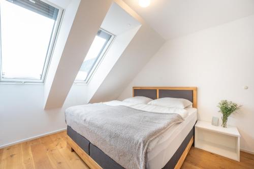 Postel nebo postele na pokoji v ubytování Appartement Mountain View