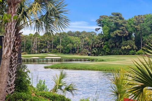 a view of a golf course with a river at TP4937: 4937 Turtle Point in Kiawah Island